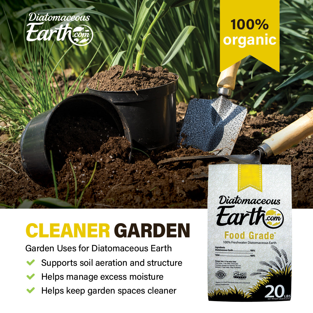 20 lbs Food Grade Diatomaceous Earth