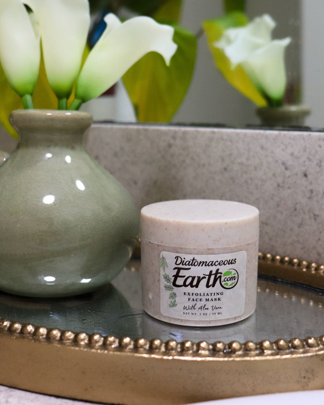 Exfoliating Face Mask DiatomaceousEarth