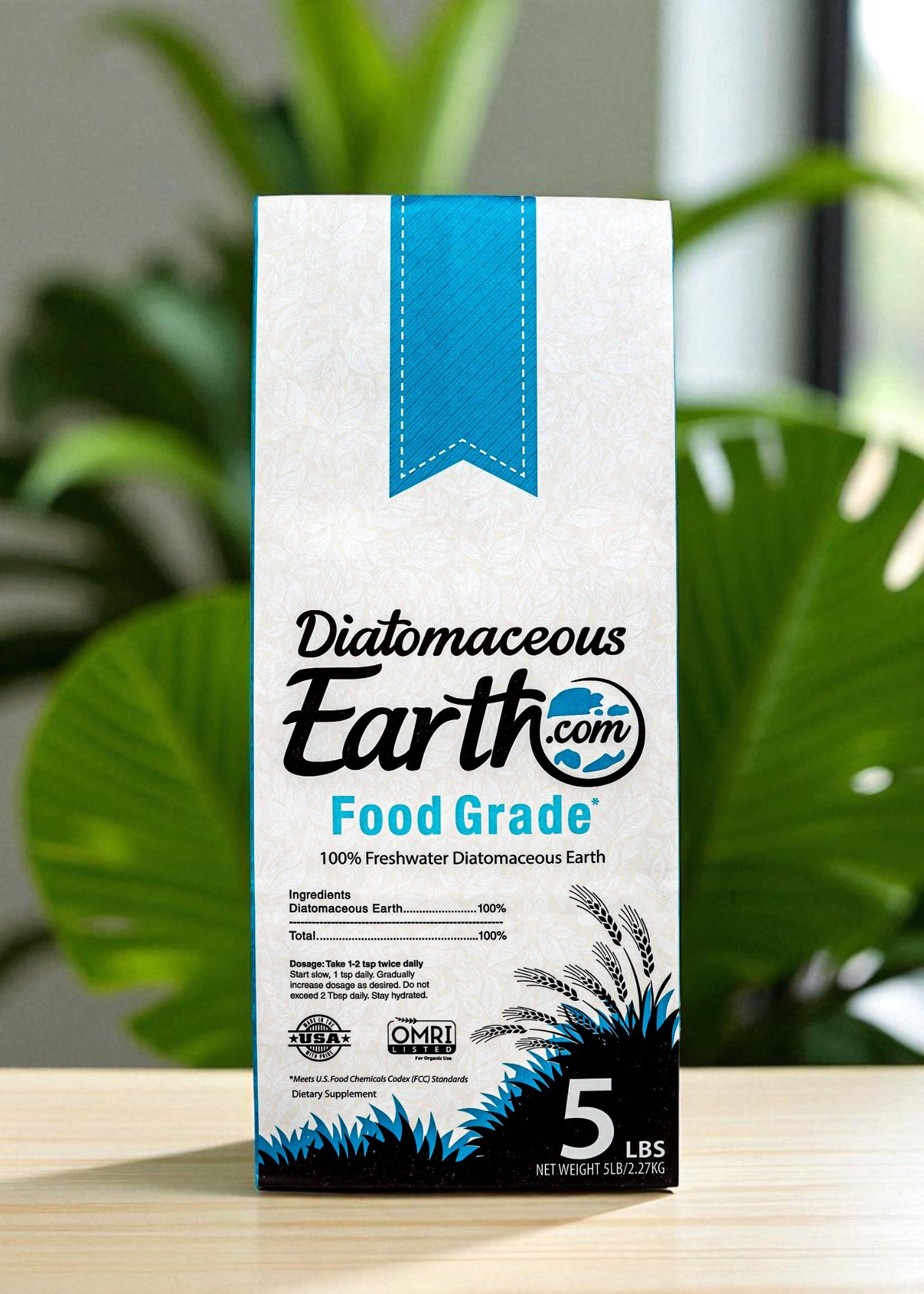 5 lbs Food Grade Diatomaceous Earth