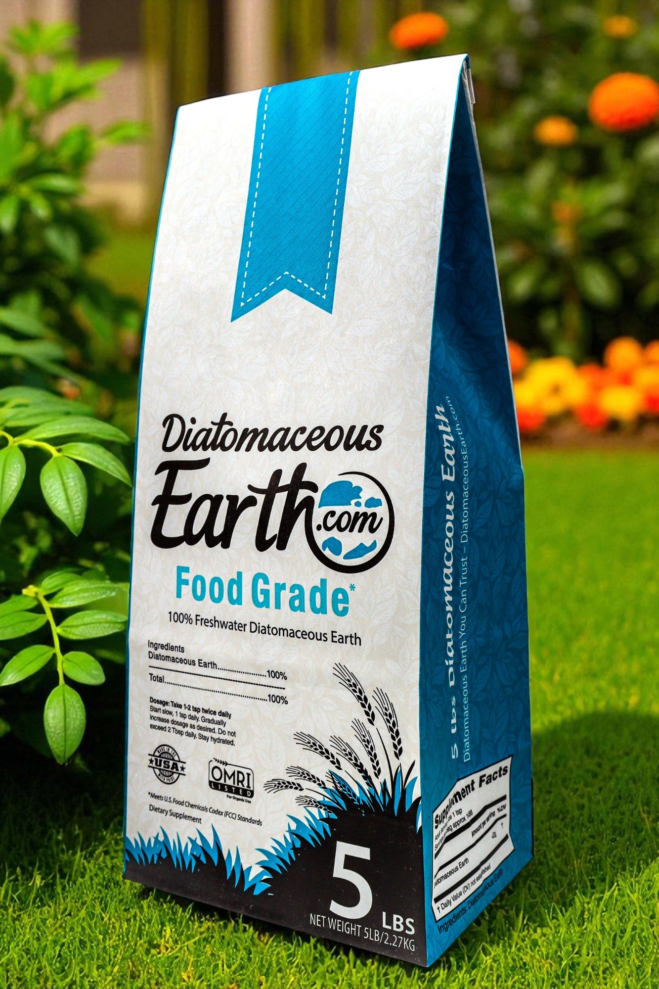 5 lbs Food Grade Diatomaceous Earth