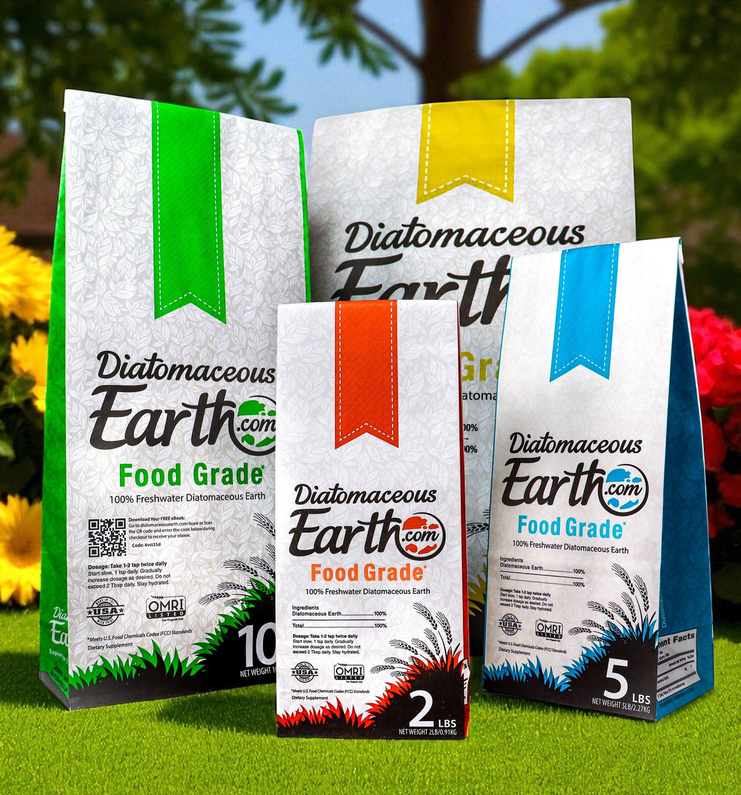 5 lbs Food Grade Diatomaceous Earth