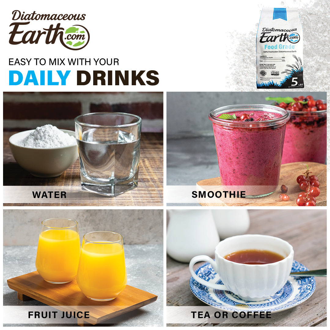 5 lbs Food Grade Diatomaceous Earth