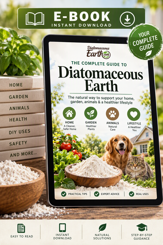 Our New Edition of The Complete Guide to Diatomaceous Earth eBook - Digital Copy